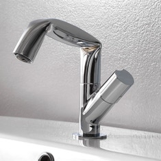 Immagine di Flaminia FOLD miscelatore monocomando lavabo, finitura cromo FL3050