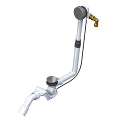 Immagine di Kaldewei COMFORT LEVEL PLUS colonna di scarico allungata con erogazione, finitura cromo 687772380999