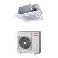 Immagine di Toshiba CASSETTA SMART Climatizzatore a cassetta monosplit inverter | unità esterna SUPER DIGITAL INVERTER 7.1 kW unità interna 24000 BTU RAV-GP801ATW-E+RAV-HM801UT-E