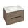 Flaminia BOX base portaconsolle sospesa 2 cassetti, L.70 P.50 H.50 cm, per consolle Bloom 70, finitura OJ Canapa BBX809OJC