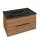Flaminia BOX base portaconsolle sospesa 2 cassetti, L.85 P.50 H.50 cm, per consolle Bloom 85, finitura ok arly BBX815ARL