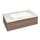 Flaminia BOX base portaconsolle sospesa 1 cassetto, L.85 P.50 H.25 cm, per consolle Bloom 85, finitura oj canapa BBX993OJC
