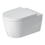 Immagine di Duravit ME BY STARCK vaso sospeso a cacciata P.57 cm HygieneFlush, senza brida, UWL classe 1, colore bianco finitura lucido 2579092000