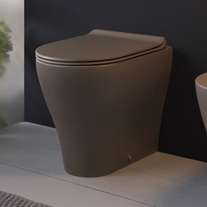 Immagine di Flaminia APP vaso back to wall con sistema goclean®, colore fango finitura opaco AP117GFAN