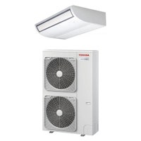 Immagine di Toshiba SOFFITTO R32 Climatizzatore a soffitto monosplit inverter | unità esterna SUPER DIGITAL INVERTER 12.5 kW unità interna 43000 BTU RAV-GP1401AT-E1+RAV-HM1401CTP-E