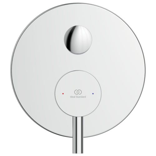 Immagine di Ideal Standard CERALINE miscelatore doccia, ad incasso, con deviatore e corpo incasso incluso, finitura cromo A6939AA