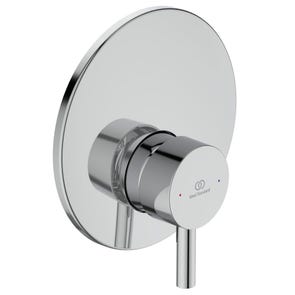 Immagine di Ideal Standard CERALINE miscelatore doccia, ad incasso, con corpo incasso incluso, finitura cromo A6940AA
