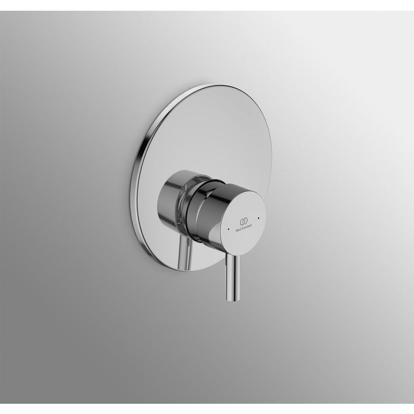 Immagine di Ideal Standard CERALINE miscelatore doccia, ad incasso, con corpo incasso incluso, finitura cromo A6940AA