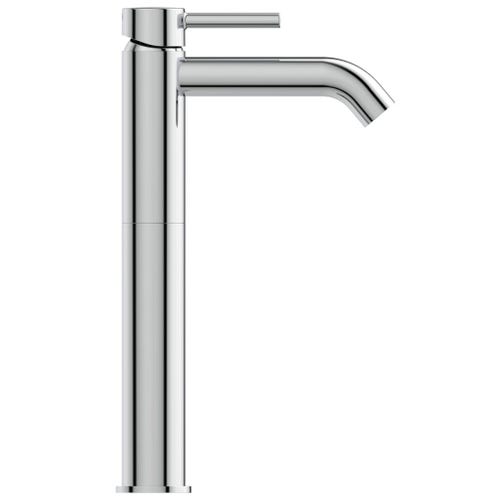 Immagine di Ideal Standard CERALINE miscelatore lavabo H.32 cm da appoggio, senza asta di comando e scarico piletta, finitura cromo BC269AA