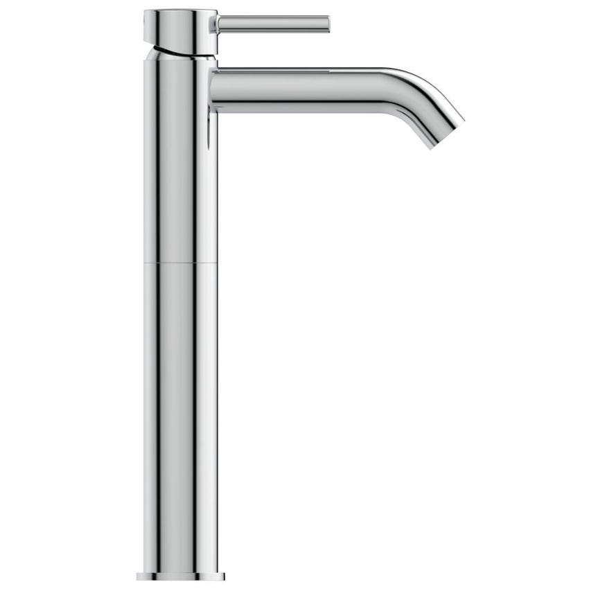 Immagine di Ideal Standard CERALINE miscelatore lavabo H.32 cm da appoggio, senza asta di comando e scarico piletta, finitura cromo BC269AA