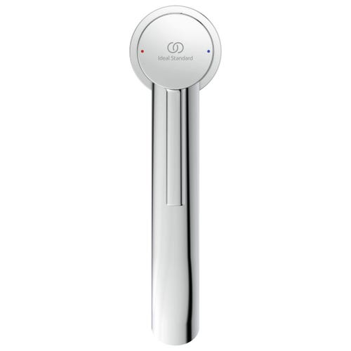 Immagine di Ideal Standard CERALINE miscelatore lavabo H.32 cm da appoggio, senza asta di comando e scarico piletta, finitura cromo BC269AA