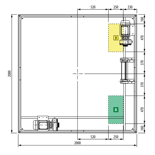 Immagine di Novellini  DIVINA XL SPA STANDARD minipiscina idromassaggio da esterno con luci led bianche+UV, L.200 P.200 H.85, per 4 persone, sedile colore nero, vasca colore bianco finitura lucido DOXL5O0-W10H