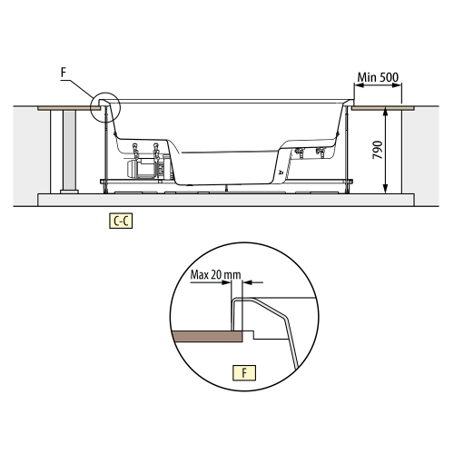 Immagine di Novellini DIVINA XXL SPA PLUS minipiscina idromassaggio da esterno con cromolight+audio Bluetooth+UV, L.230 P.215 H.85, per 6 persone, sedile e poggiatesta colore nero, vasca colore bianco finitura lucido DOXXL4O6-W10H