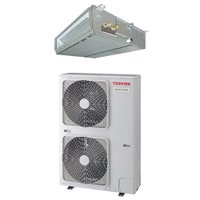 Immagine di Toshiba CANALIZZABILE STANDARD Climatizzatore canalizzabile monosplit inverter | unità esterna DIGITAL INVERTER 14 kW unità interna 48000 BTU RAV-GM1601ATP-E+RAV-HM1601BTP-E