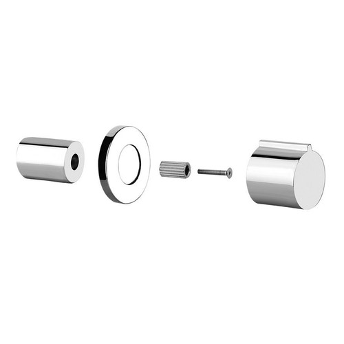 Immagine di Gessi EMPORIO SHOWER parte esterna deviatore a parete, finitura cromo 18775#031