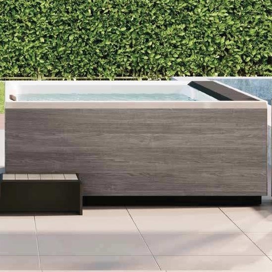 Immagine di Novellini Pannello natural touch per vasca idromassaggio Divina XL, finitura oak concrete PANV2F2LDIVDX-P2