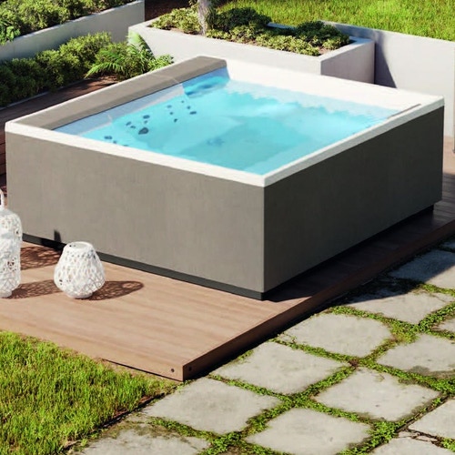 Immagine di Novellini Pannello natural touch per vasca idromassaggio Divina XL, finitura quarz PANV2F2LDIVDX-P4