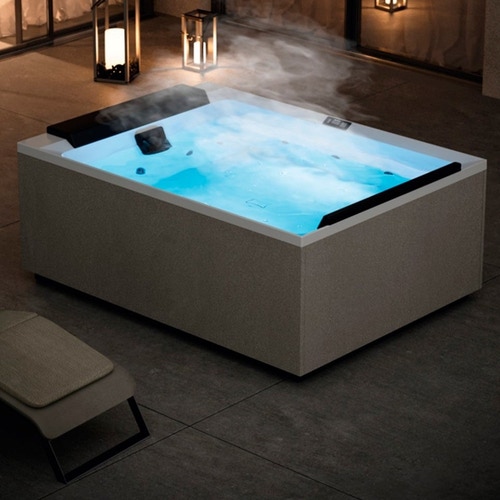 Immagine di Novellini Pannello natural touch, per vasca idromassaggio Divina XXL, finitura oxid PANV2F2LDIVDXX-P3