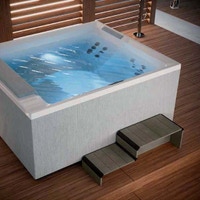 Immagine di Novellini Pannello fiber-cross, per vasca idromassaggio Divina XXL, finitura light grey PATV2F2LDIVDXX-T1