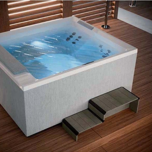 Immagine di Novellini Pannello fiber-cross, per vasca idromassaggio Divina XXL, finitura light grey PATV2F2LDIVDXX-T1