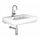 Immagine di Pozzi Ginori Easy.02 lavabo asimmetrico 80 destro, bianco 42080000