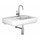 Pozzi Ginori Easy.02 lavabo asimmetrico 80 sinistro, bianco 42081000