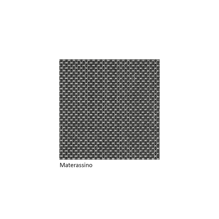 Immagine di Novellini DIVINA chaise longue outdoor in multistrato di betulla con laccatura protettiva finitura quarz wood e struttura in acciaio colore nero finitura opaco, materassino imbottito con rivestimento antiscivolo, finitura steel CHLODO01-P4T3