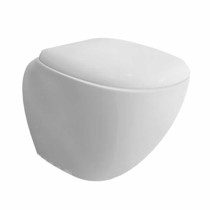 Immagine di Pozzi Ginori Easy.02 vaso con scarico multi (a parete o a pavimento), bianco. 42340000