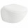 Pozzi Ginori Easy.02 vaso sospeso Rimfree con sedile in termoindurente, bianco 42355000