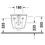 Immagine di Duravit DARLING NEW vaso sospeso a cacciata, senza sedile, fabbisogno di acqua di risciacquo 4,5 l, UWL classe 1, HygieneGlaze, colore bianco 2545092000