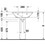 Immagine di Duravit DARLING NEW lavabo 65 cm monoforo, con troppopieno, con bordo per rubinetteria, lato inferiore smaltato, colore bianco 2621650000