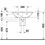 Immagine di Duravit DARLING NEW lavabo 65 cm monoforo, con troppopieno, con bordo per rubinetteria, lato inferiore smaltato, colore bianco 2621650000
