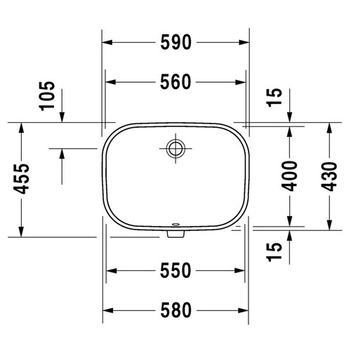 Copri Sifone Duravit D-Code cache-sifone per lavabo Bianco