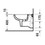 Immagine di Duravit D-CODE bidet sospeso Compact monoforo, con troppopieno e bordo per rubinetteria, colore bianco 2237150000