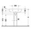 Immagine di Duravit D-CODE lavabo 65 cm con troppopieno e bordo per rubinetteria, lato inferiore smaltato, colore bianco 2310650000