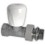 Immagine di Watts 379TRV Valvola termostatizzabile nichelata. Corpo dritto. Attacco per tubo ferro. DN 3/8" 379TRV38