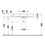 Immagine di Duravit DURASQUARE lavabo consolle 80 cm senza foro per rubinetteria, senza troppopieno, con bordo per rubinetteria, lato inferiore smaltato, WonderGliss, colore bianco 23538000701