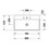 Immagine di Duravit DURASQUARE lavabo consolle rettificato 80 cm monoforo, senza troppopieno, con bordo per rubinetteria, WonderGliss, colore bianco 23538000711