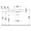 Immagine di Duravit DURASQUARE lavabo consolle Compact rettificato 60 cm senza foro per rubinetteria, senza troppopieno, con bordo per rubinetteria, colore bianco 2356600079