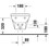 Immagine di Duravit No.1 bidet sospeso monoforo, con troppopieno e con bordo per rubinetteria, colore bianco 2279150000