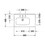 Immagine di Duravit DURASTYLE lavabo consolle asimmetrico 80 cm monoforo, con bacino a sinistra, senza troppopieno e bordo per rubinetteria, lato inferiore smaltato, colore bianco 2325800041