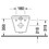 Immagine di Duravit DURASTYLE vaso sospeso Rimless® a cacciata, senza brida e senza sedile, fabbisogno di acqua di risciacquo 4,5 l, UWL classe 1, colore bianco 2542090000