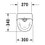 Immagine di Duravit DURASTYLE orinatoio entrata posteriore nascosta, senza brida, senza mosca, WonderGliss, colore bianco 28063000001