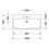 Immagine di Duravit HAPPY D.2 lavabo consolle 100 cm, monoforo, con troppopieno, colore bianco 2318100000