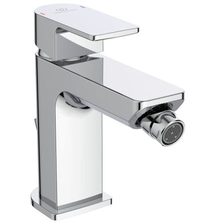 Immagine di Ideal Standard EDGE miscelatore monocomando bidet, con asta di comando e scarico piletta, finitura cromo A7118AA