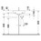 Immagine di Duravit ME BY STARCK lavamani d'angolo 43.5 cm monoforo, con troppopieno, con bordo per rubinetteria, lato inferiore smaltato, WonderGliss, colore bianco finitura opaco 07224332001
