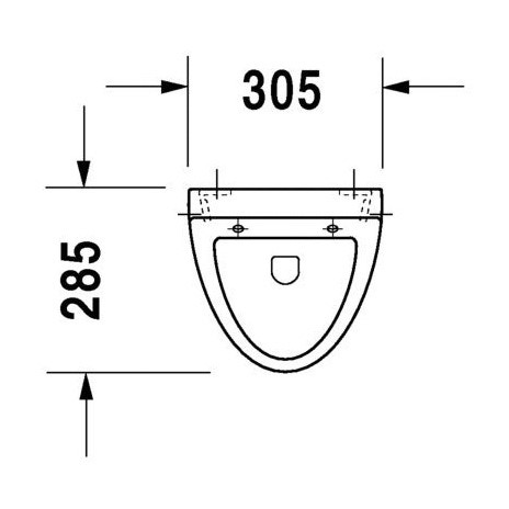 Immagine di Duravit ORINATOI Fizz, entrata posteriore nascosta, ad aspirazione, scarico orizzontale, versione per coperchio, con mosca, WonderGliss, colore bianco 08233500071