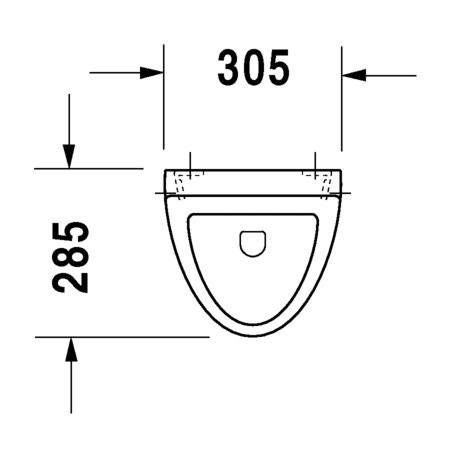 Immagine di Duravit ORINATOI Fizz, entrata posteriore nascosta, ad aspirazione, scarico orizzontale, senza coperchio, con mosca, WonderGliss, colore bianco 082336000071