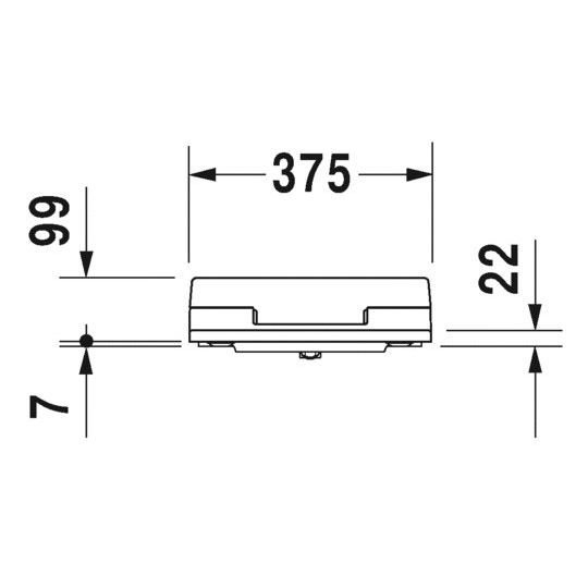 Immagine di Duravit SENSOWASH® set sedile elettronico SensoWash® Slim per DuraStyle e vaso sospeso DuraStyle Rimless, colore bianco 631001002004300
