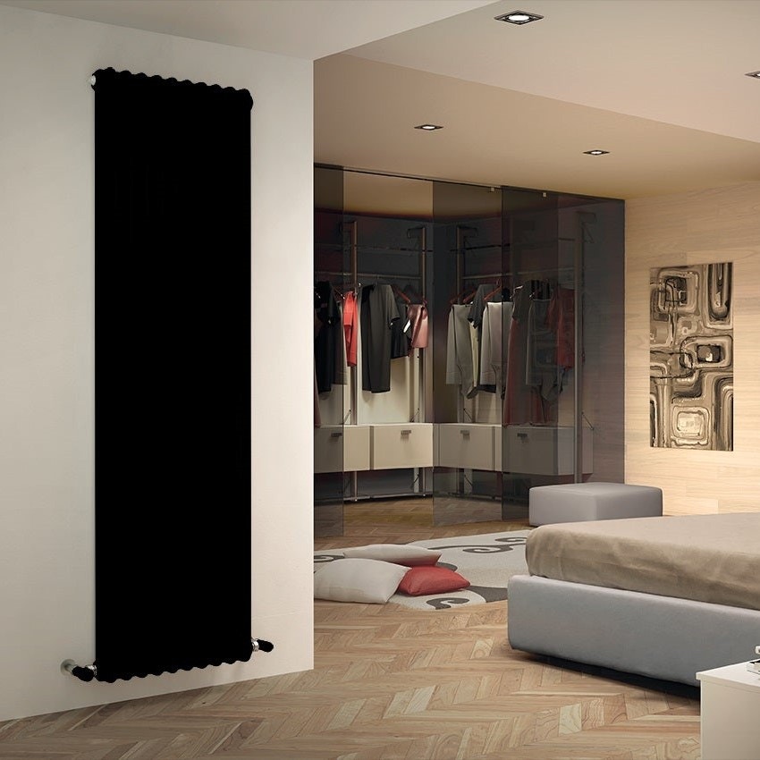 Immagine di Irsap TESI 3 radiatore 14 elementi H.200 L.63 P.10,1cm, colore nero finitura lucido RT320001410IRNON01